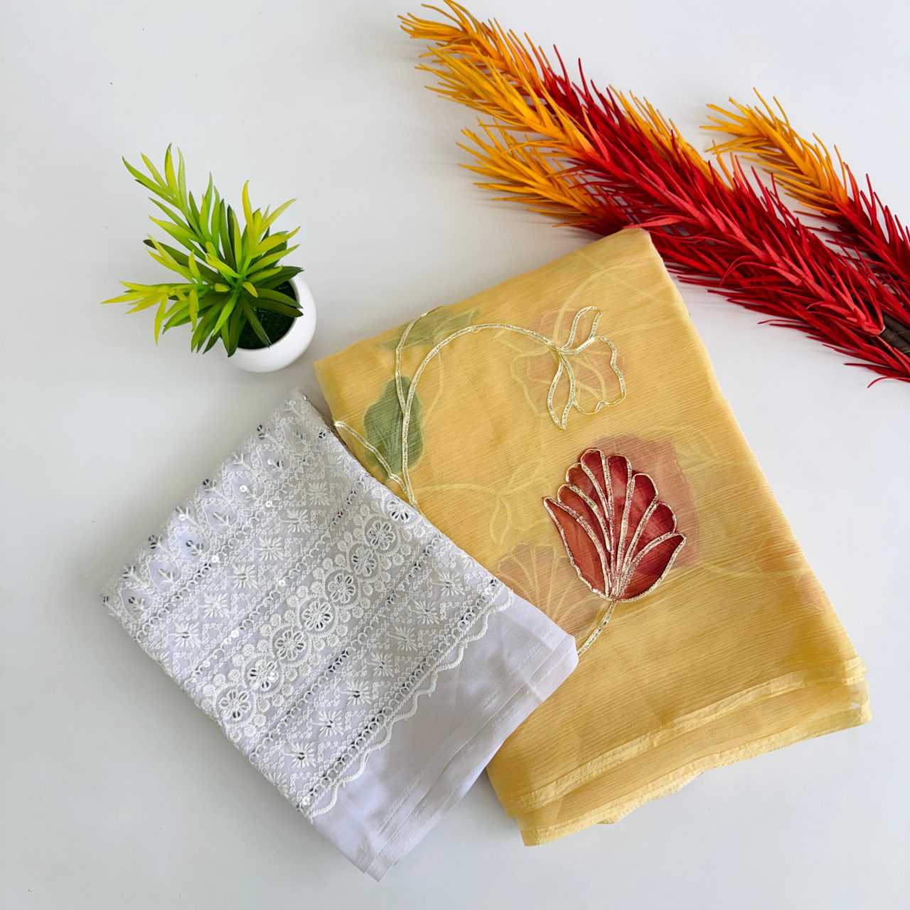 YNF Wholesale Chiffon Chiffon Sarees  | Surat Manufacturer