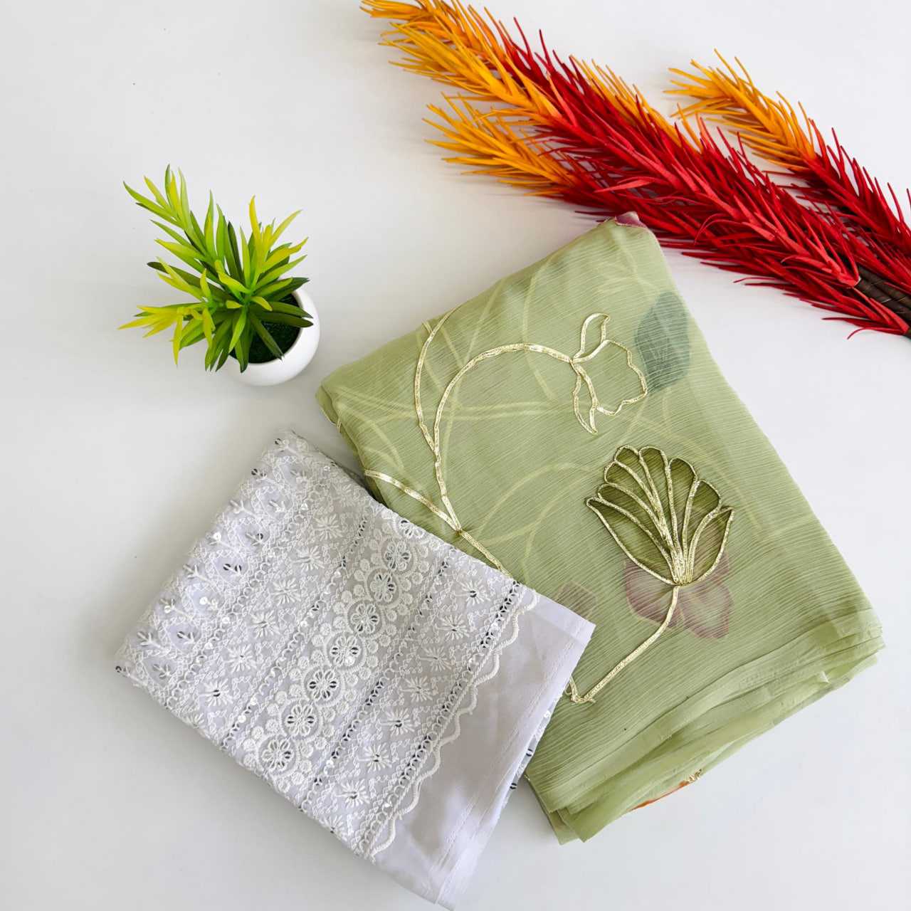 YNF Wholesale Chiffon Chiffon Sarees  | Surat Manufacturer