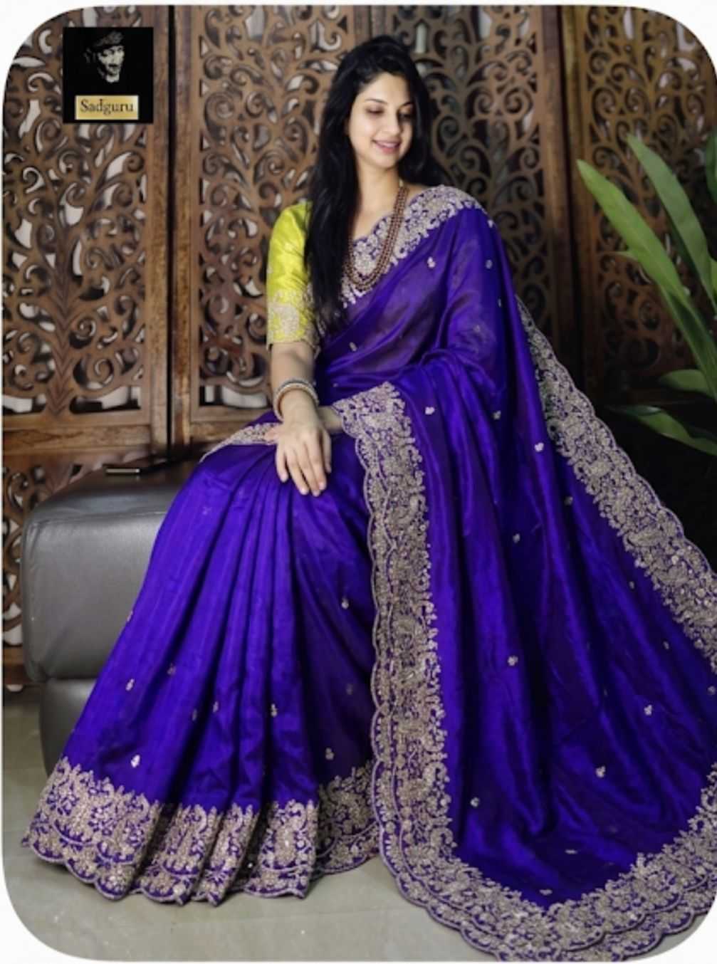 YNF Wholesale Satin Silk Brocade Sarees  | Surat Manufacturer