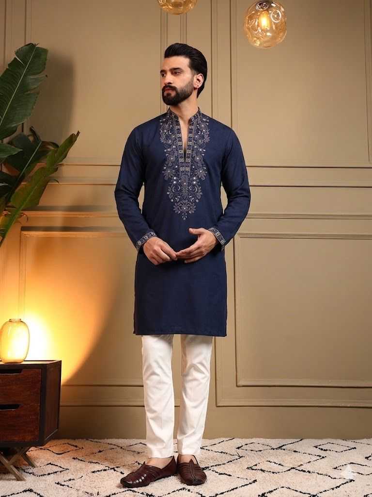 YNF Wholesale Silk Mens Kurtas  | Surat Manufacturer