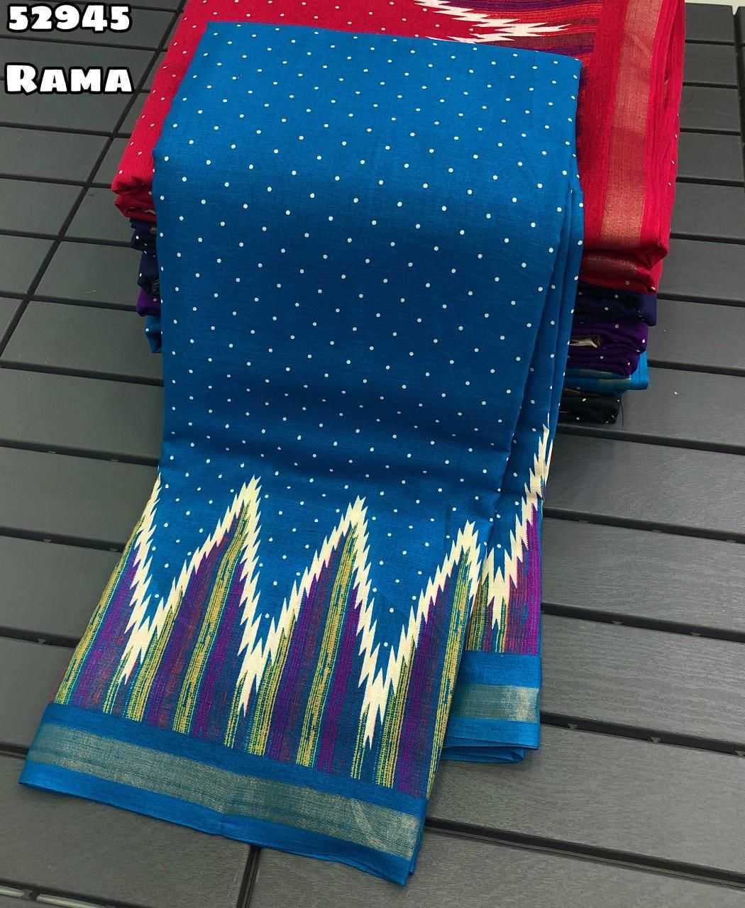 YNF Wholesale Cotton Printed Sarees KESH683 Tempra | Surat Manufacturer