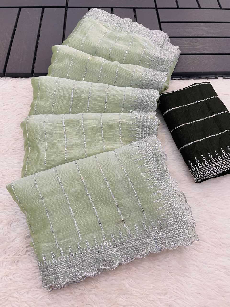 YNF Wholesale Jimmy Choo Designer Sarees KESH689 774 | Surat Manufacturer