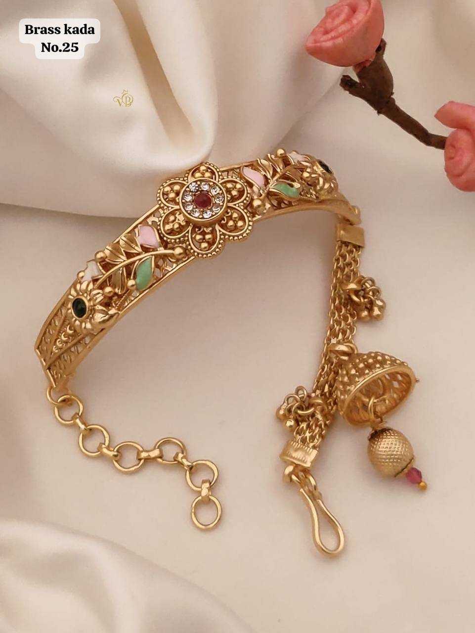 YNF Wholesale Brass Brass Gold Bracelets KESH164 | Surat Manufacturer