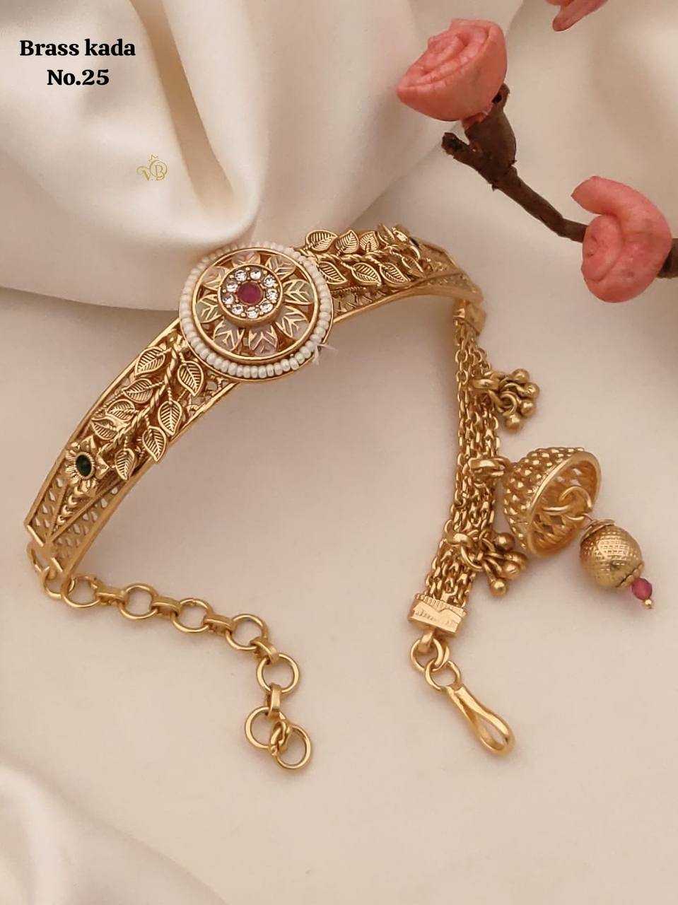 YNF Wholesale Brass Brass Gold Bracelets KESH164 | Surat Manufacturer