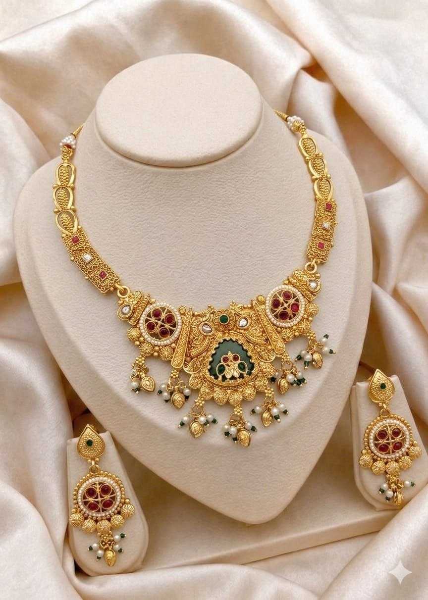 YNF Wholesale Brass Choker Necklaces KESH164 | Surat Manufacturer