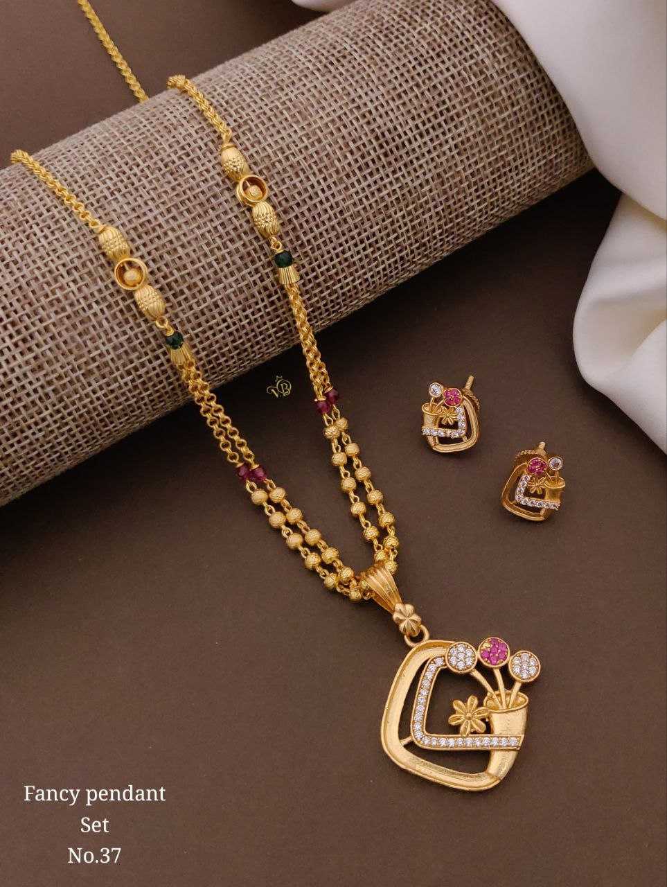 YNF Wholesale Brass Fancy Mala Necklaces KESH164 | Surat Manufacturer
