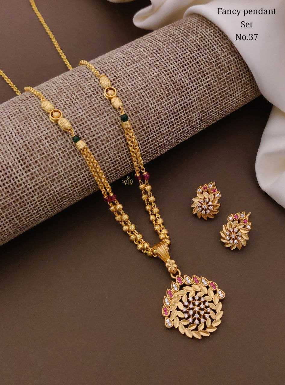 YNF Wholesale Brass Fancy Mala Necklaces KESH164 | Surat Manufacturer