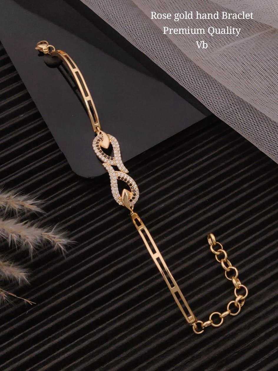 YNF Wholesale Brass Golden Bracelet KESH164 | Surat Manufacturer