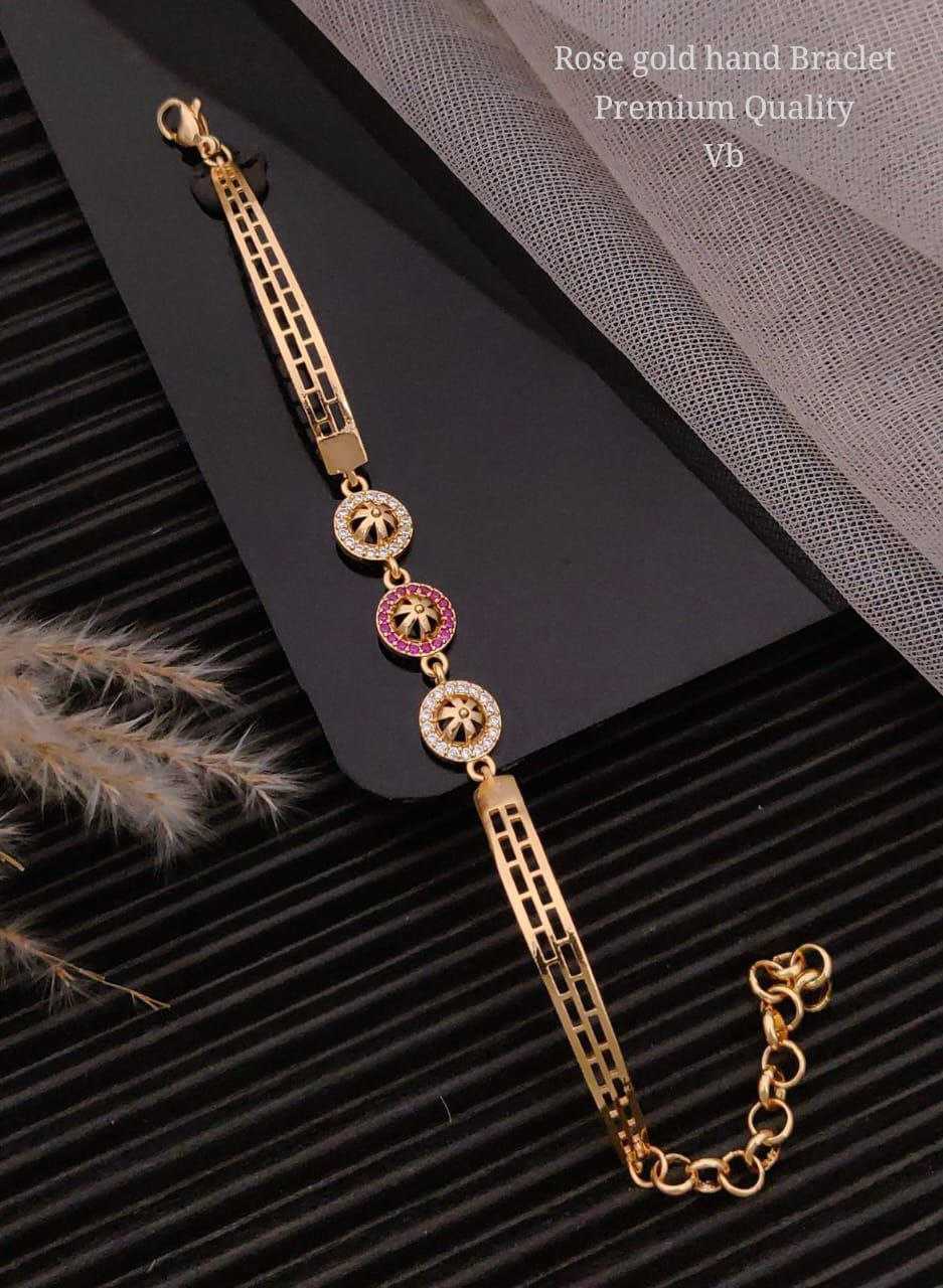 YNF Wholesale Brass Golden Bracelet KESH164 | Surat Manufacturer