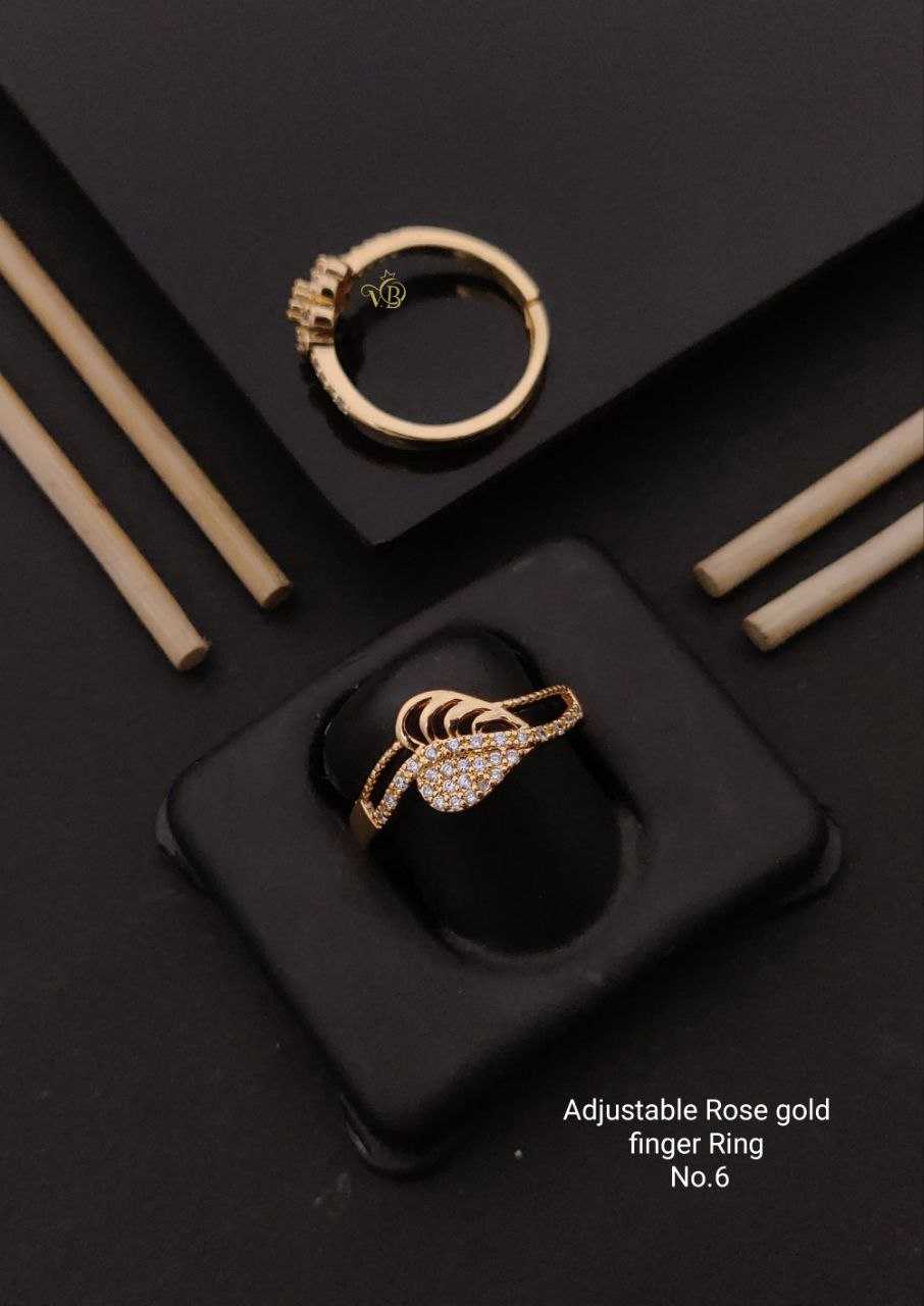 YNF Wholesale Brass Oxidized Rings KESH164 | Surat Manufacturer
