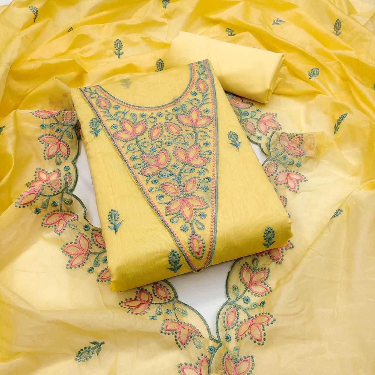 YNF Wholesale Chanderi Soft Chanderi Suit KESH153 Bhargavi | Surat Manufacturer