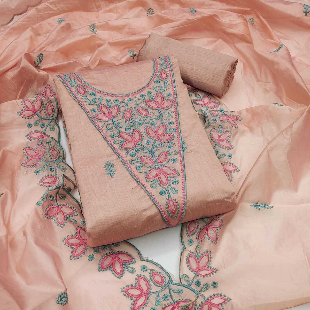 YNF Wholesale Chanderi Soft Chanderi Suit KESH153 Bhargavi | Surat Manufacturer