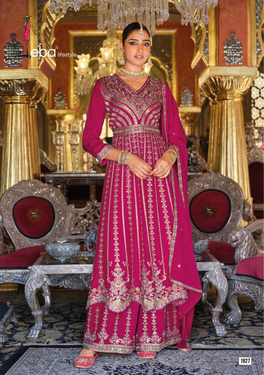YNF Wholesale Chinon Ladies Suits KESH530 Barbie - 5 NX | Surat Manufacturer