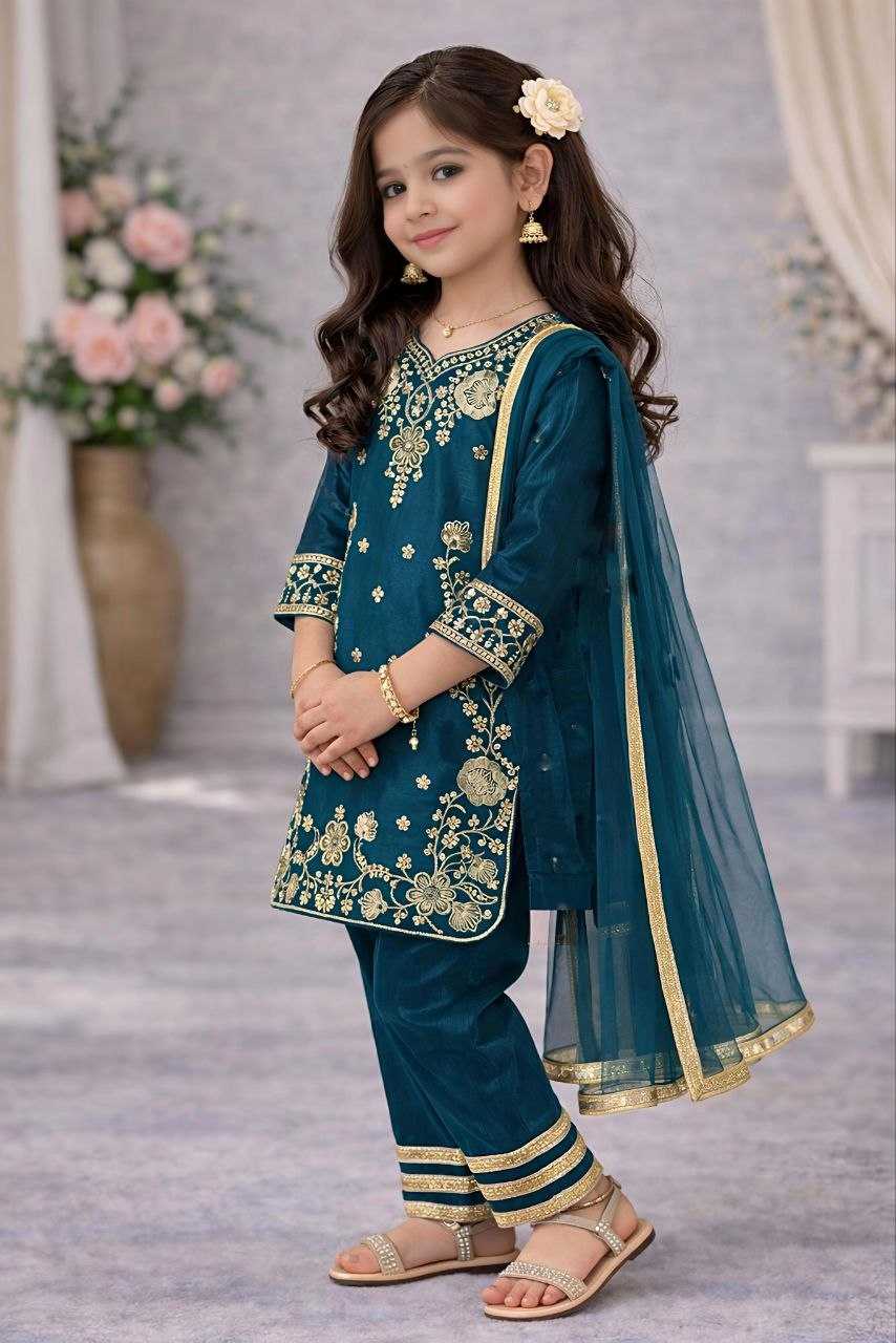 YNF Wholesale Chinon Silk Kids Top & Pant KESH167 Special | Surat Manufacturer