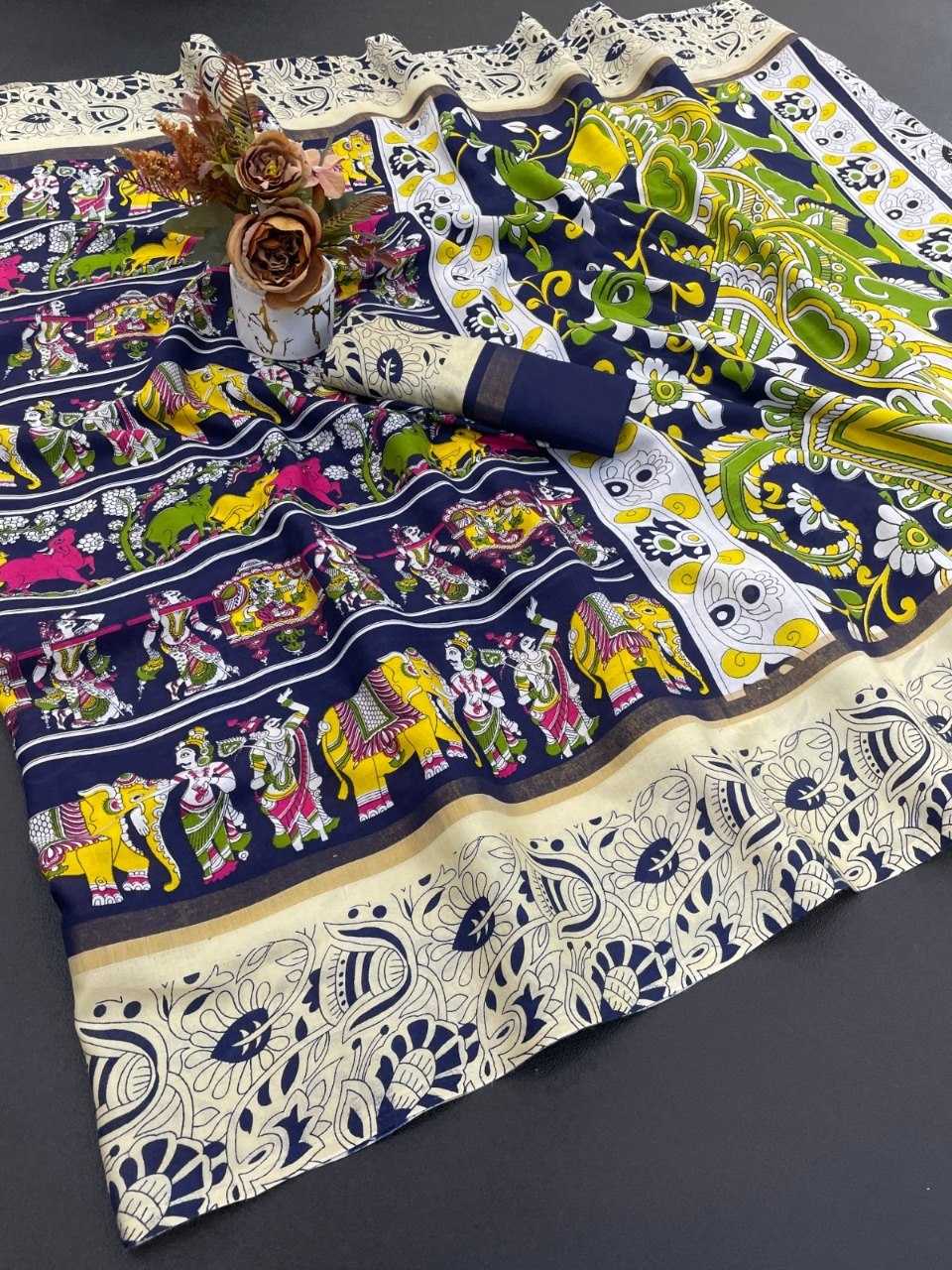YNF Wholesale Cotton Fancy Sarees KESH173 MR08 | Surat Manufacturer