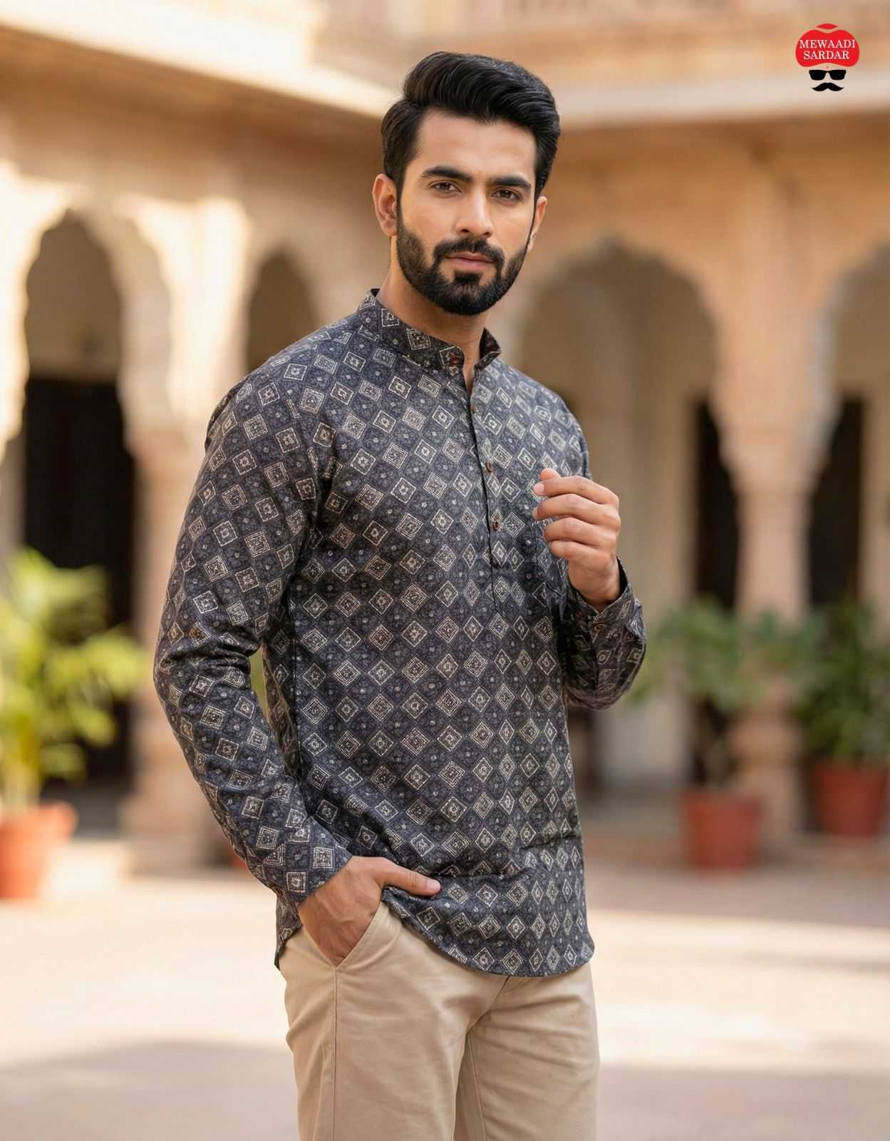 YNF Wholesale Cotton Mens Kurtas KESH481 Desi Club | Surat Manufacturer