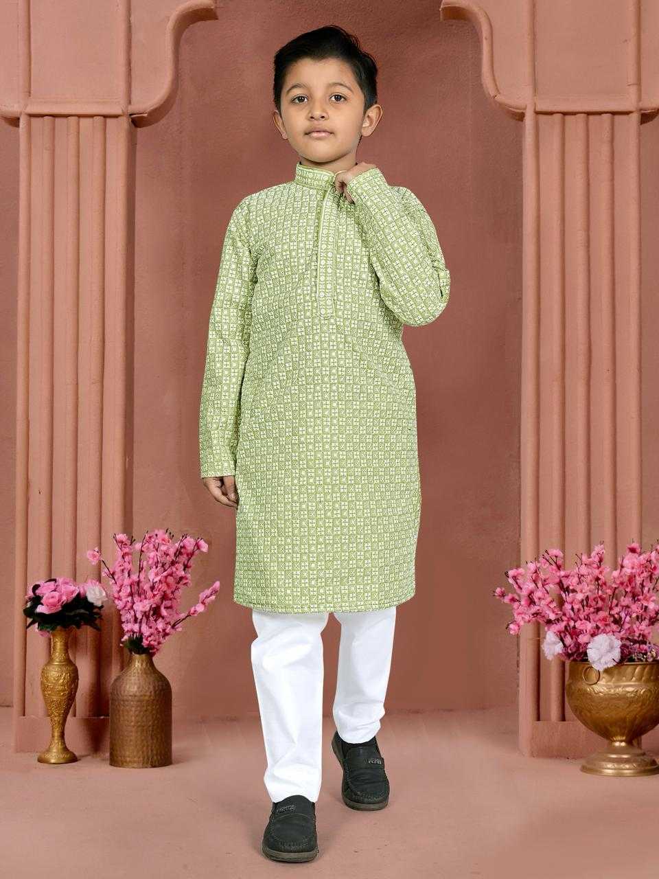 YNF Wholesale Cotton Boys Kurta Pyjama KESH620 400 | Surat Manufacturer