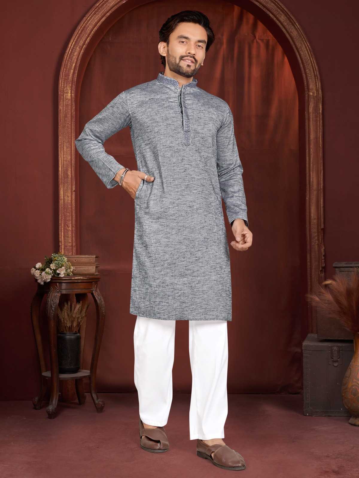 YNF Wholesale Cotton Mens Kurtas KESH620 LILEN | Surat Manufacturer