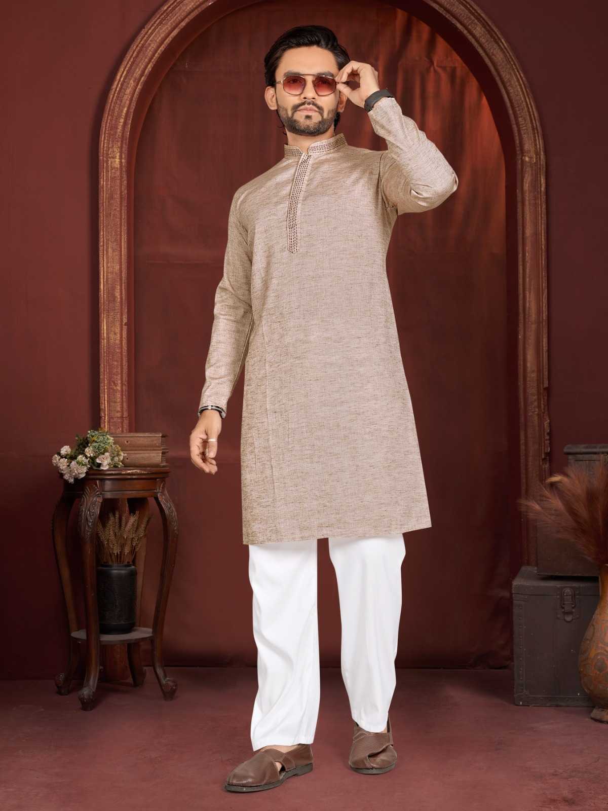 YNF Wholesale Cotton Mens Kurtas KESH620 LILEN | Surat Manufacturer