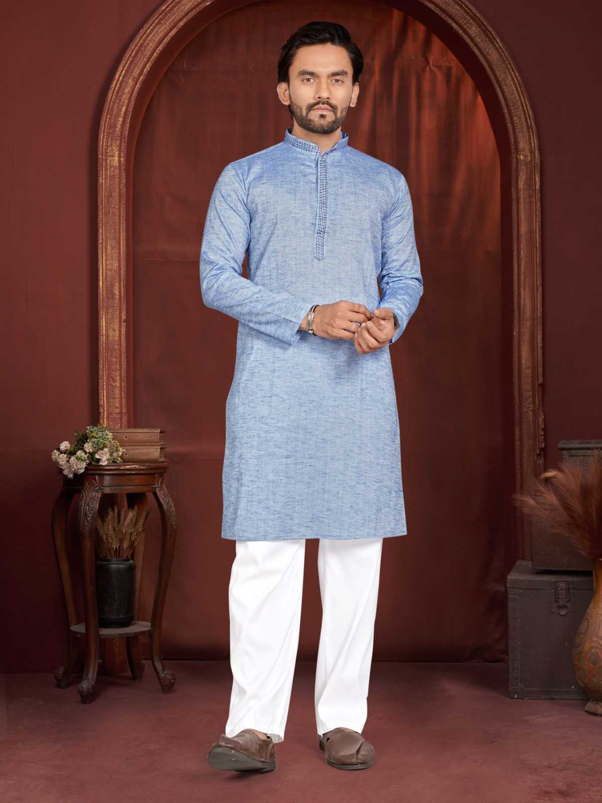 YNF Wholesale Cotton Mens Kurtas KESH620 LILEN | Surat Manufacturer