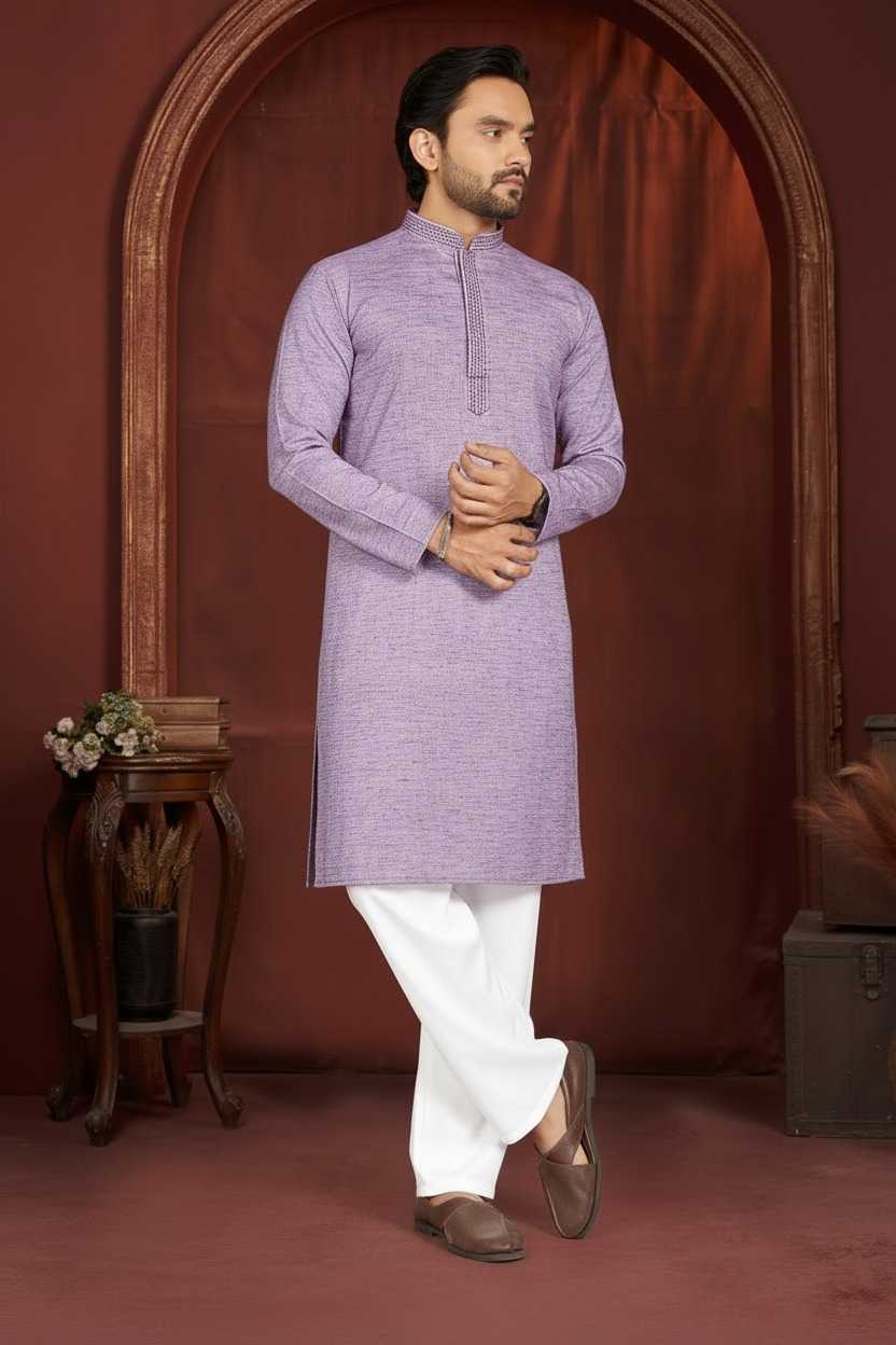 YNF Wholesale Cotton Mens Kurtas KESH620 LILEN | Surat Manufacturer