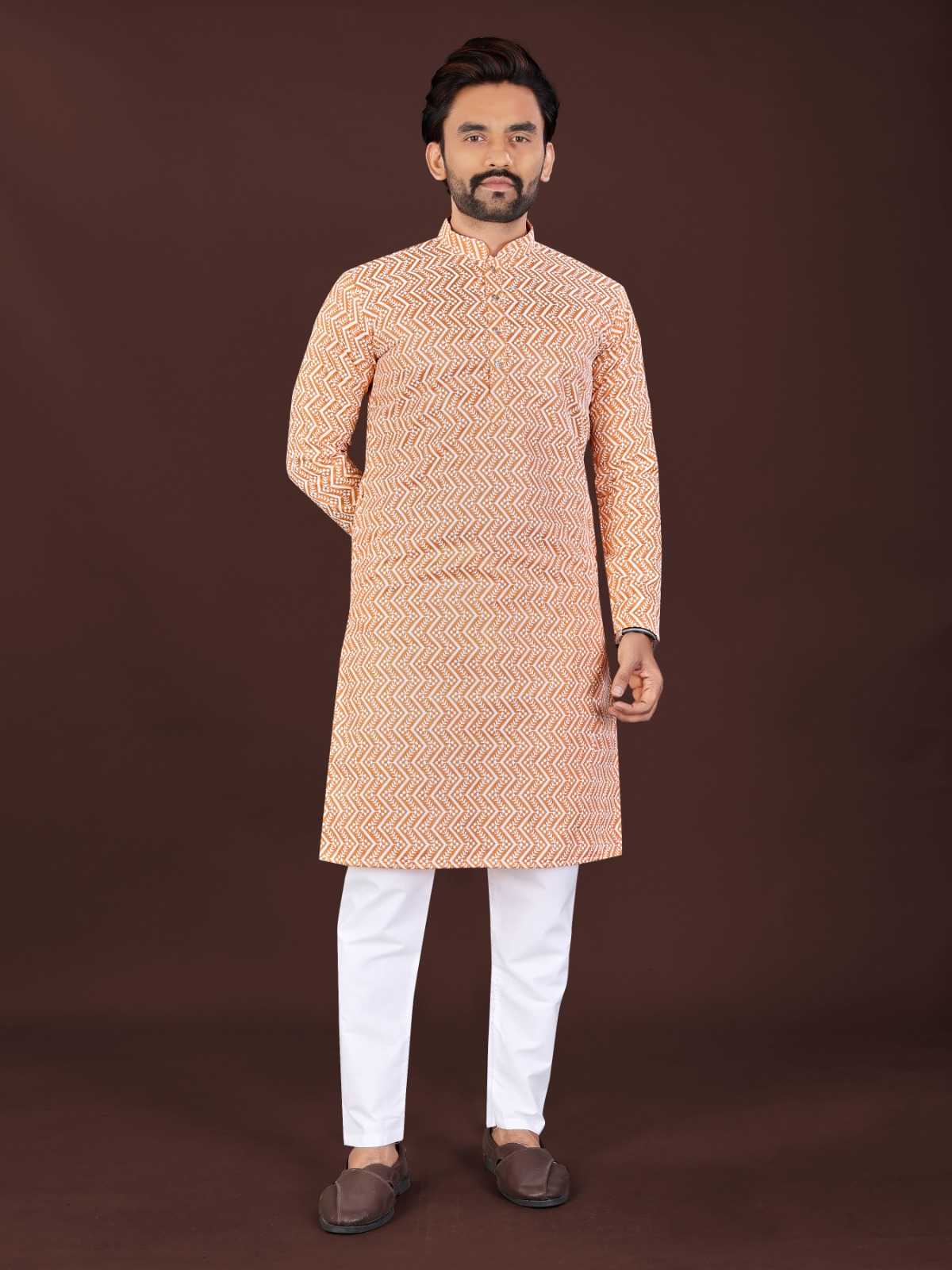 YNF Wholesale Cotton Mens Kurtas KESH620 RRR | Surat Manufacturer