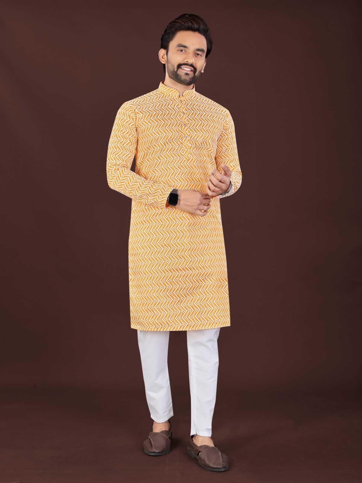 YNF Wholesale Cotton Mens Kurtas KESH620 RRR | Surat Manufacturer