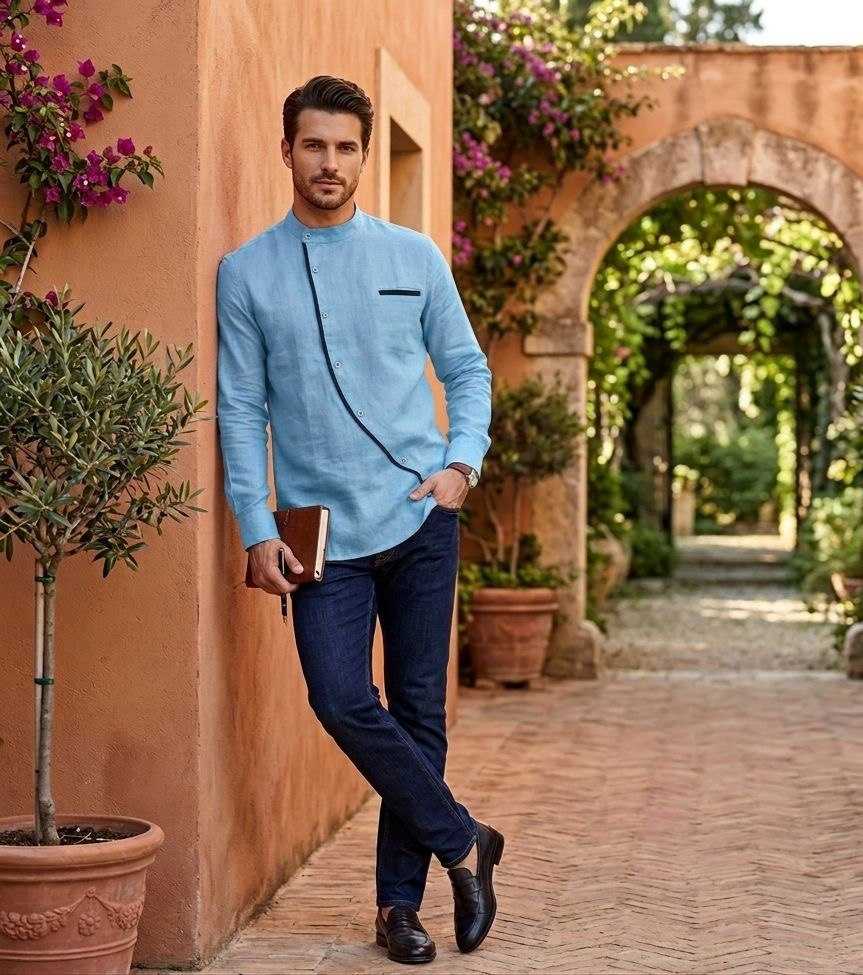 YNF Wholesale Cotton Mens Kurtas KESH650 CROSS | Surat Manufacturer