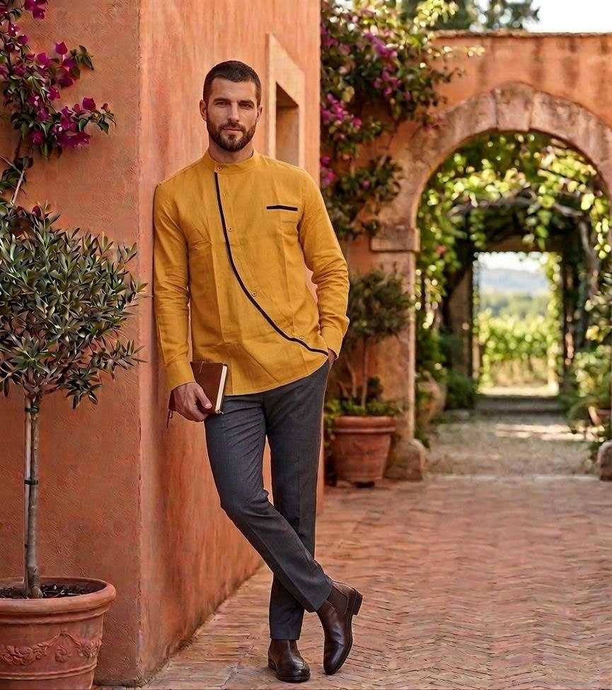 YNF Wholesale Cotton Mens Kurtas KESH650 CROSS | Surat Manufacturer