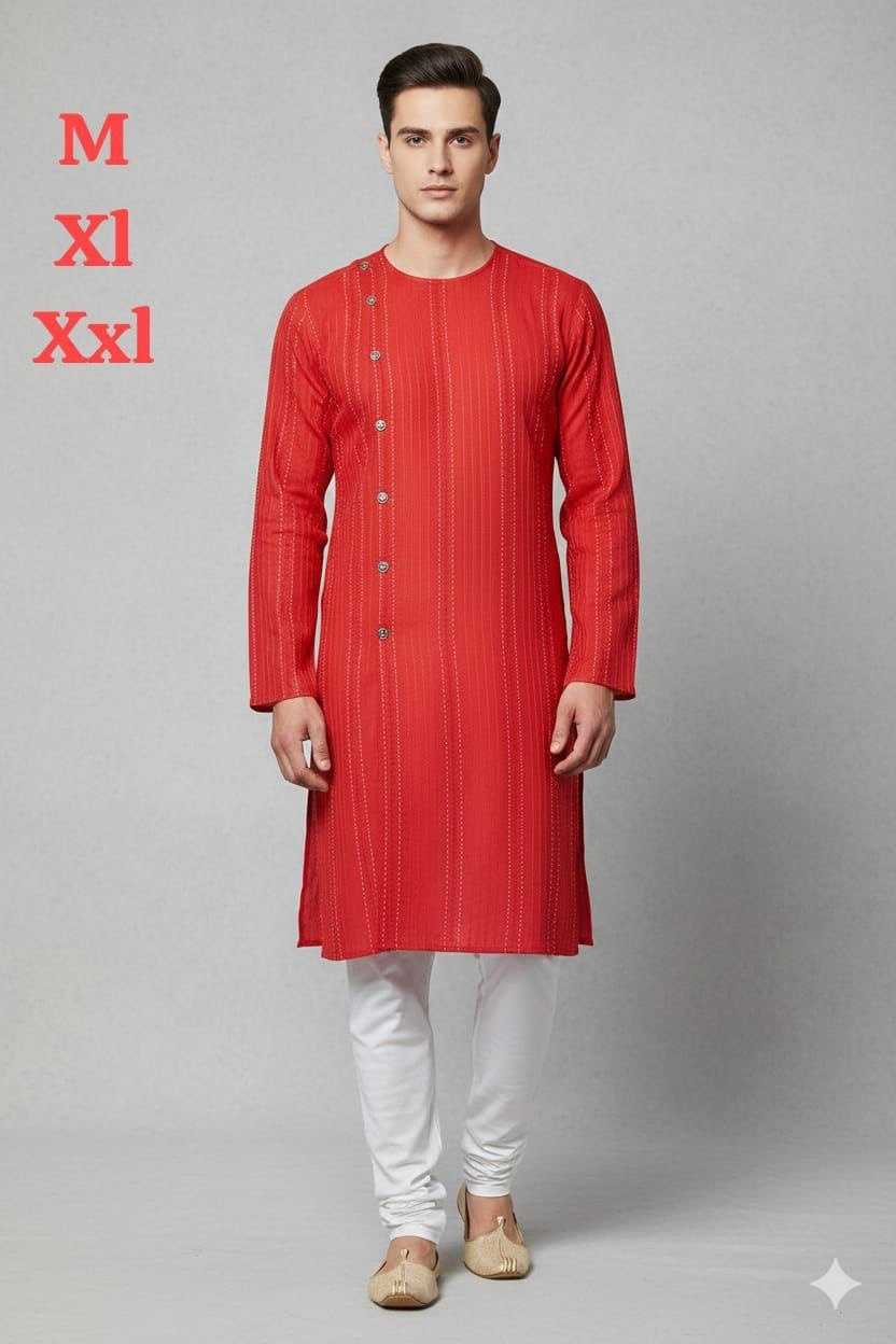 YNF Wholesale Cotton Mens Kurta Pyjama KESH650 Heavy | Surat Manufacturer