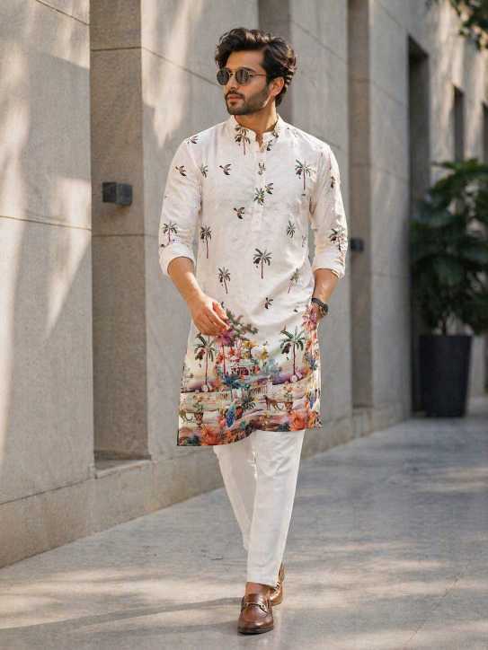 YNF Wholesale Cotton Mens Kurta Pyjama KESH659 KILLER4 | Surat Manufacturer