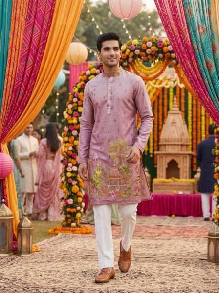 YNF Wholesale Cotton Mens Kurta Pyjama KESH659 KILLER4 | Surat Manufacturer