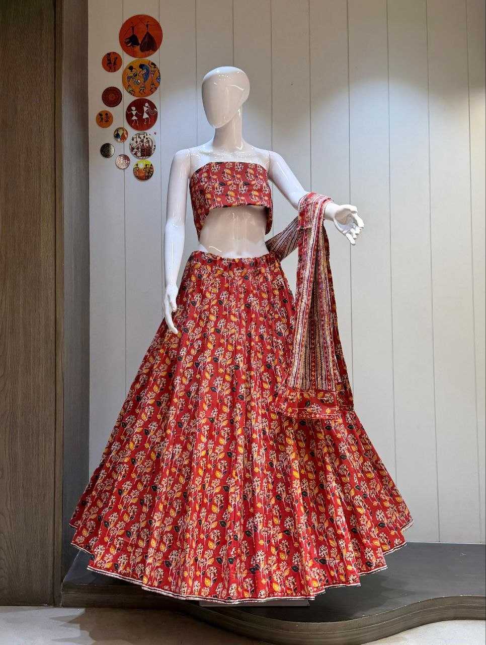 YNF Wholesale Cotton Traditional Lehenga KESH711 camric | Surat Manufacturer