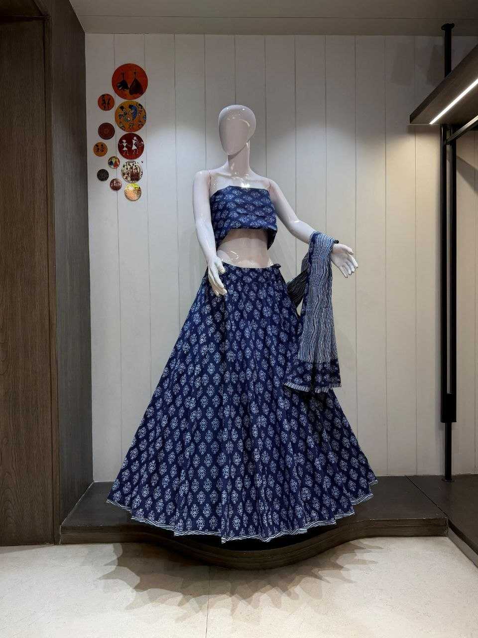 YNF Wholesale Cotton Traditional Lehenga KESH711 camric | Surat Manufacturer
