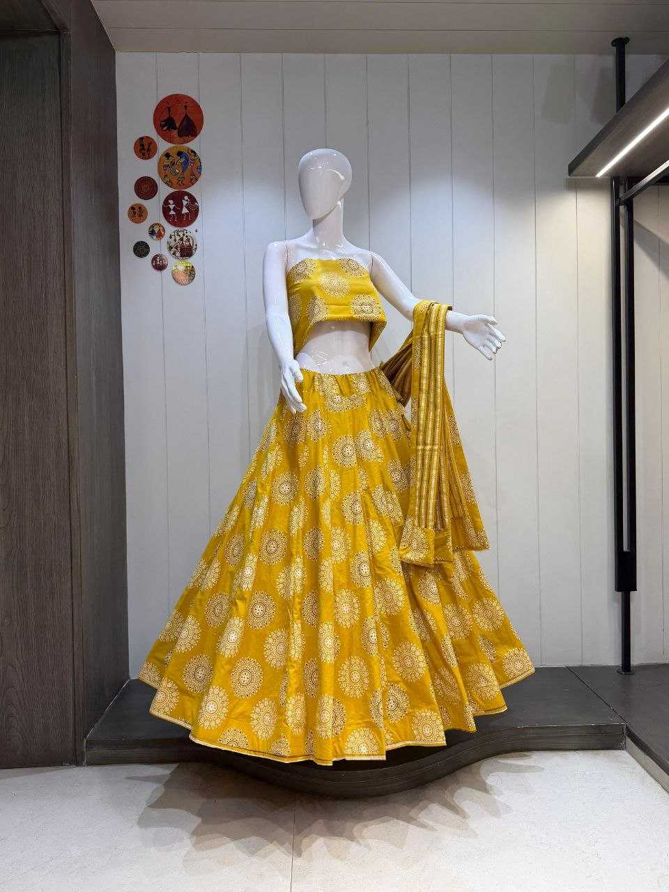YNF Wholesale Cotton Traditional Lehenga KESH711 camric | Surat Manufacturer