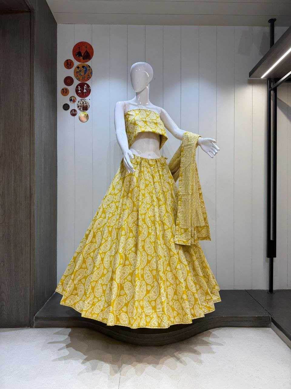 YNF Wholesale Cotton Traditional Lehenga KESH711 camric | Surat Manufacturer