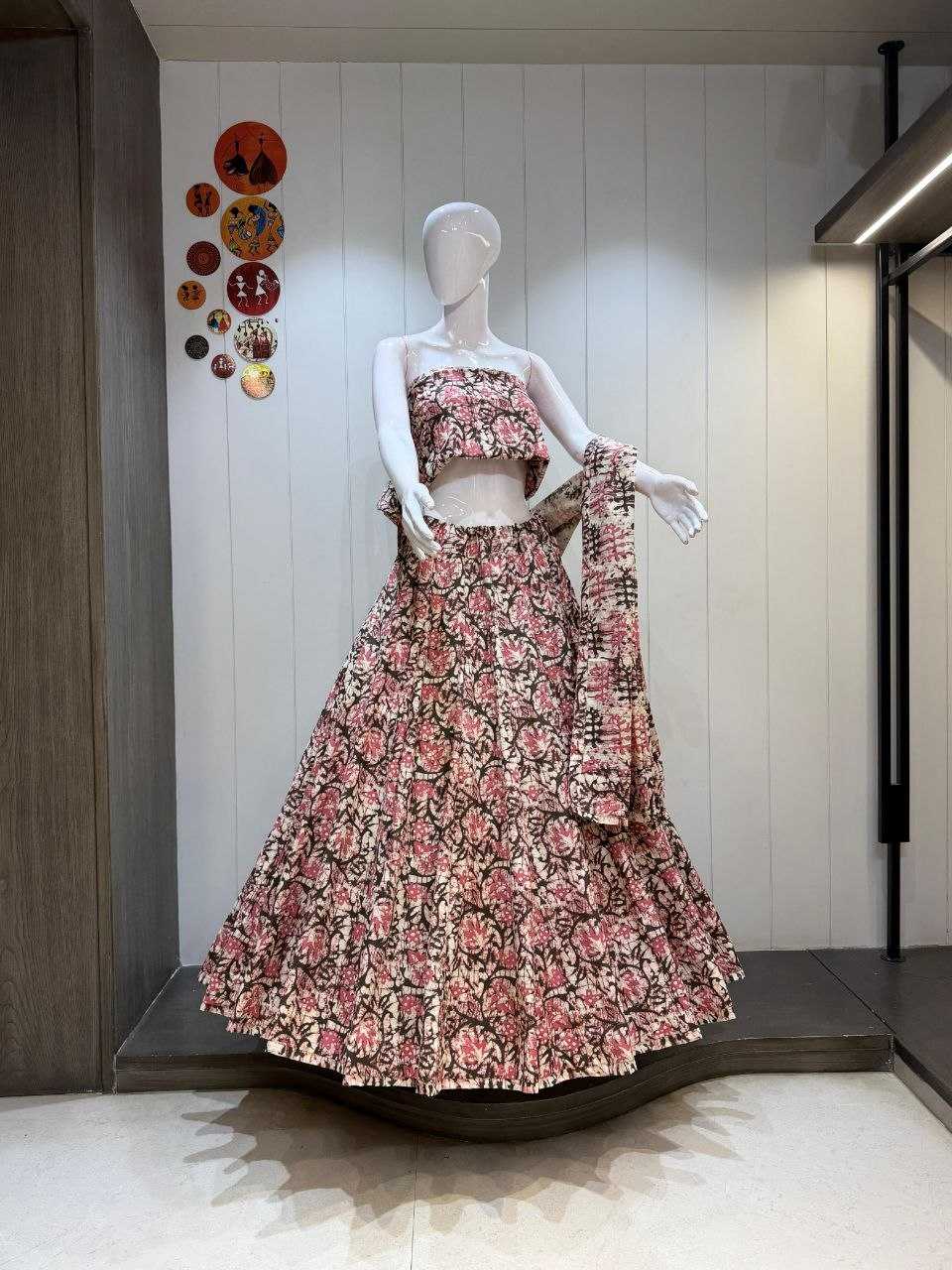 YNF Wholesale Cotton Traditional Lehenga KESH711 camric | Surat Manufacturer