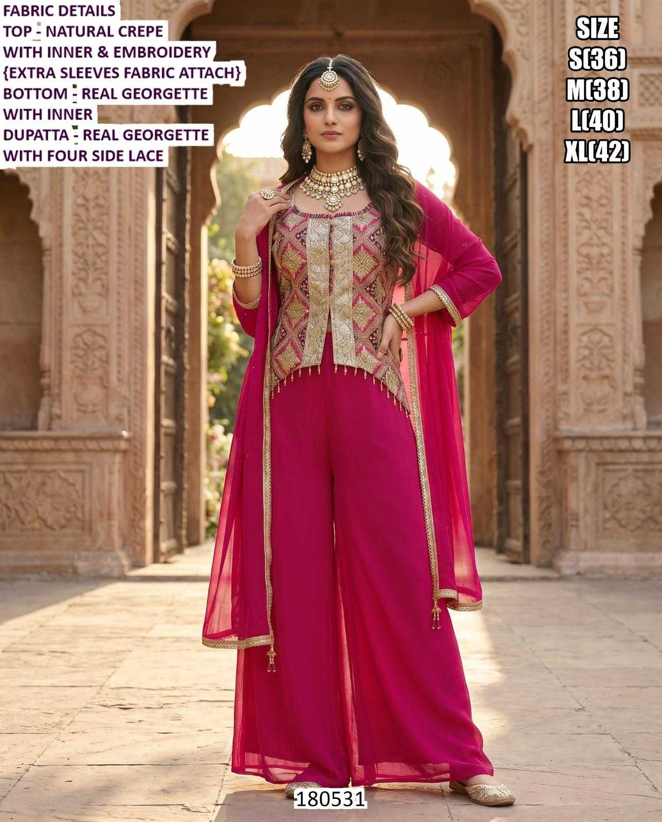 YNF Wholesale Crepe Party wear suits KESH481 180533 | Surat Manufacturer