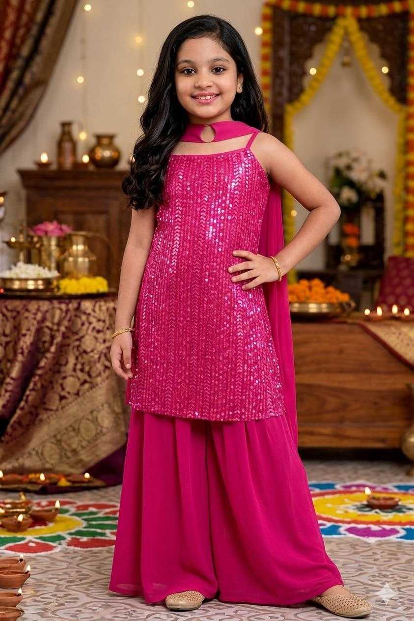 YNF Wholesale Crepe Kids Top & Pant KESH552 3 | Surat Manufacturer