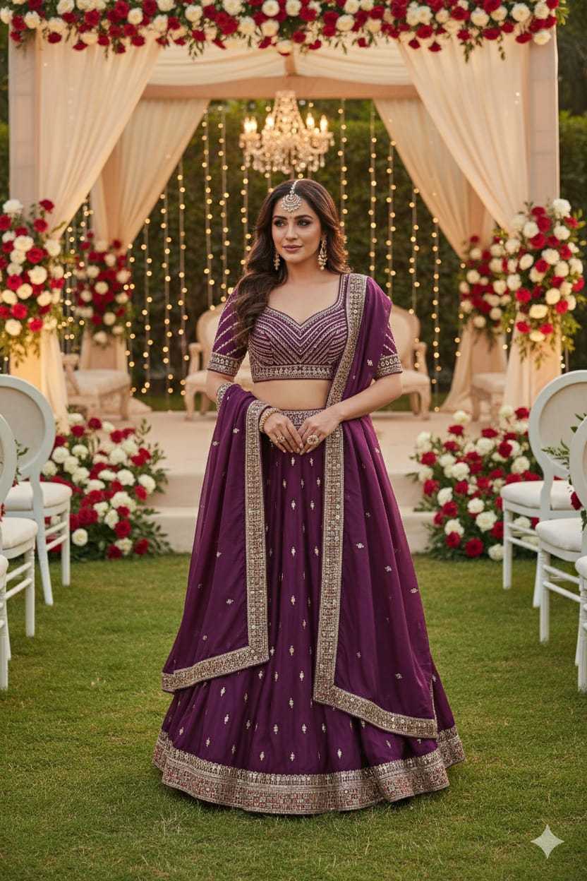YNF Wholesale Crepe Silk Silk Lehenga KESH711 Zareen | Surat Manufacturer