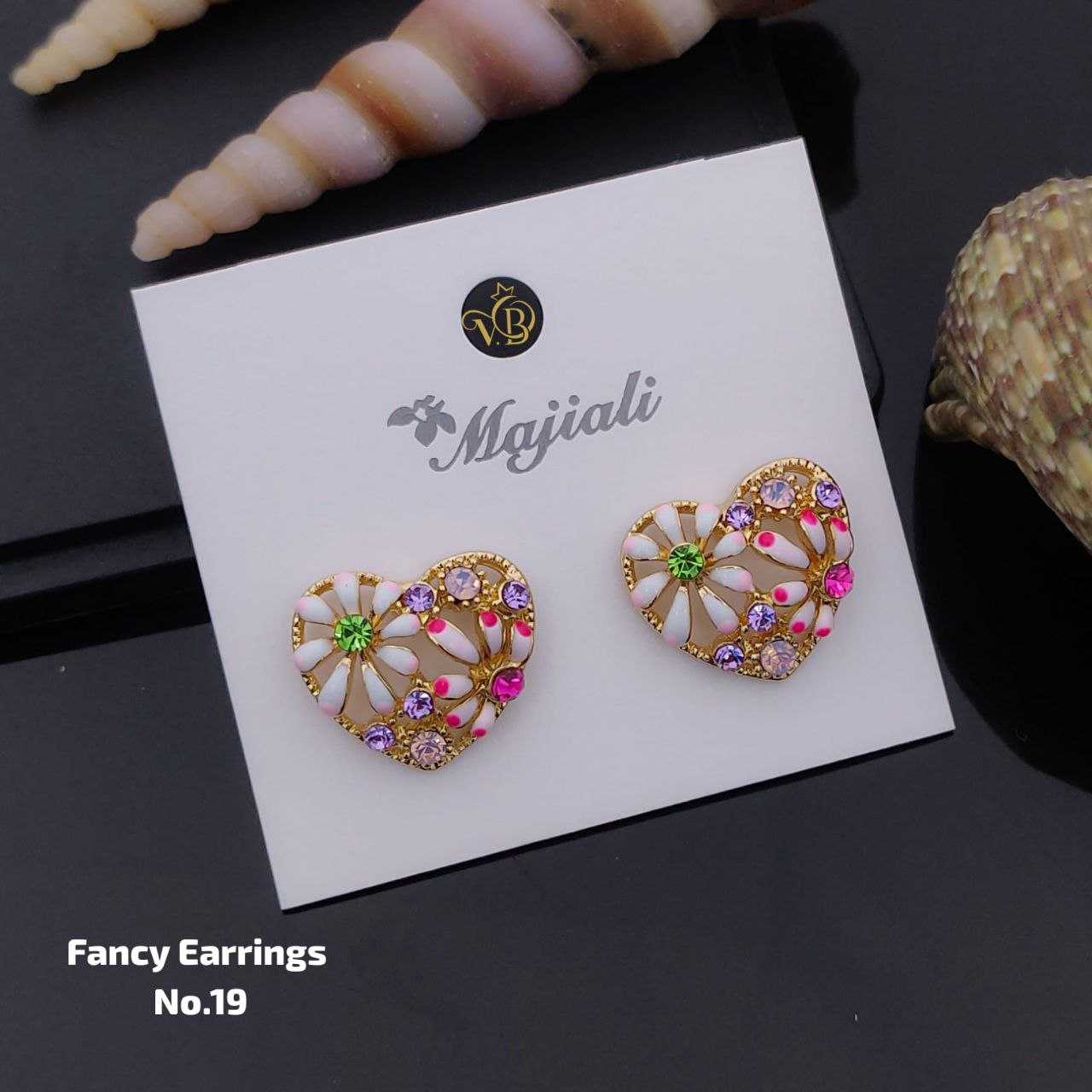 YNF Wholesale Fancy Stud Earrings KESH164 | Surat Manufacturer