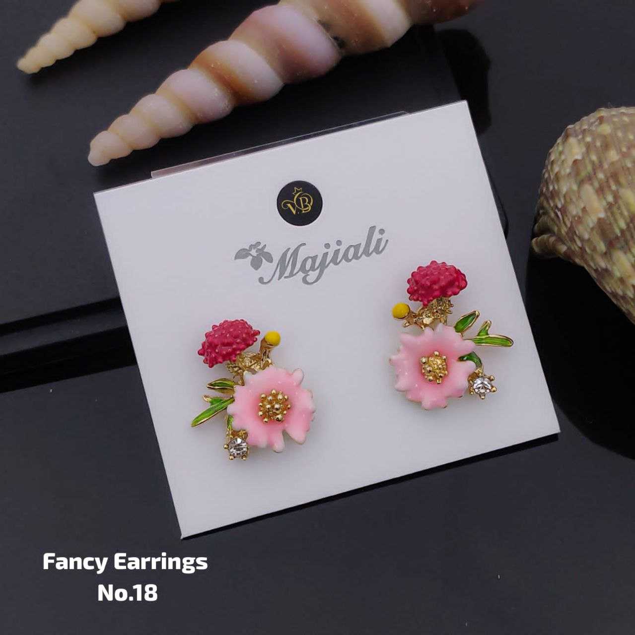 YNF Wholesale Fancy Stud Earrings KESH164 | Surat Manufacturer