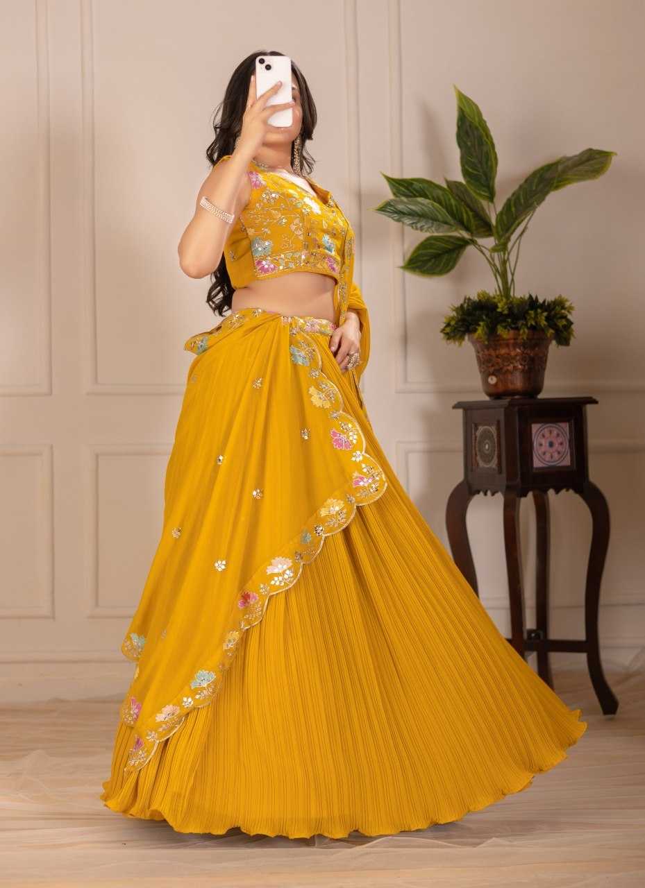 YNF Wholesale Faux Georgette Fancy Lehenga KESH173 MR 1101 | Surat Manufacturer