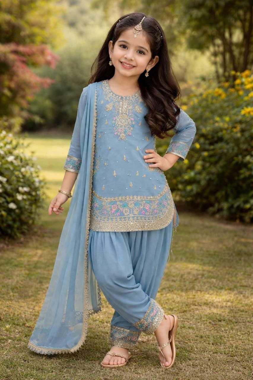 YNF Wholesale Georgette Girls Kurti KESH461 251 | Surat Manufacturer