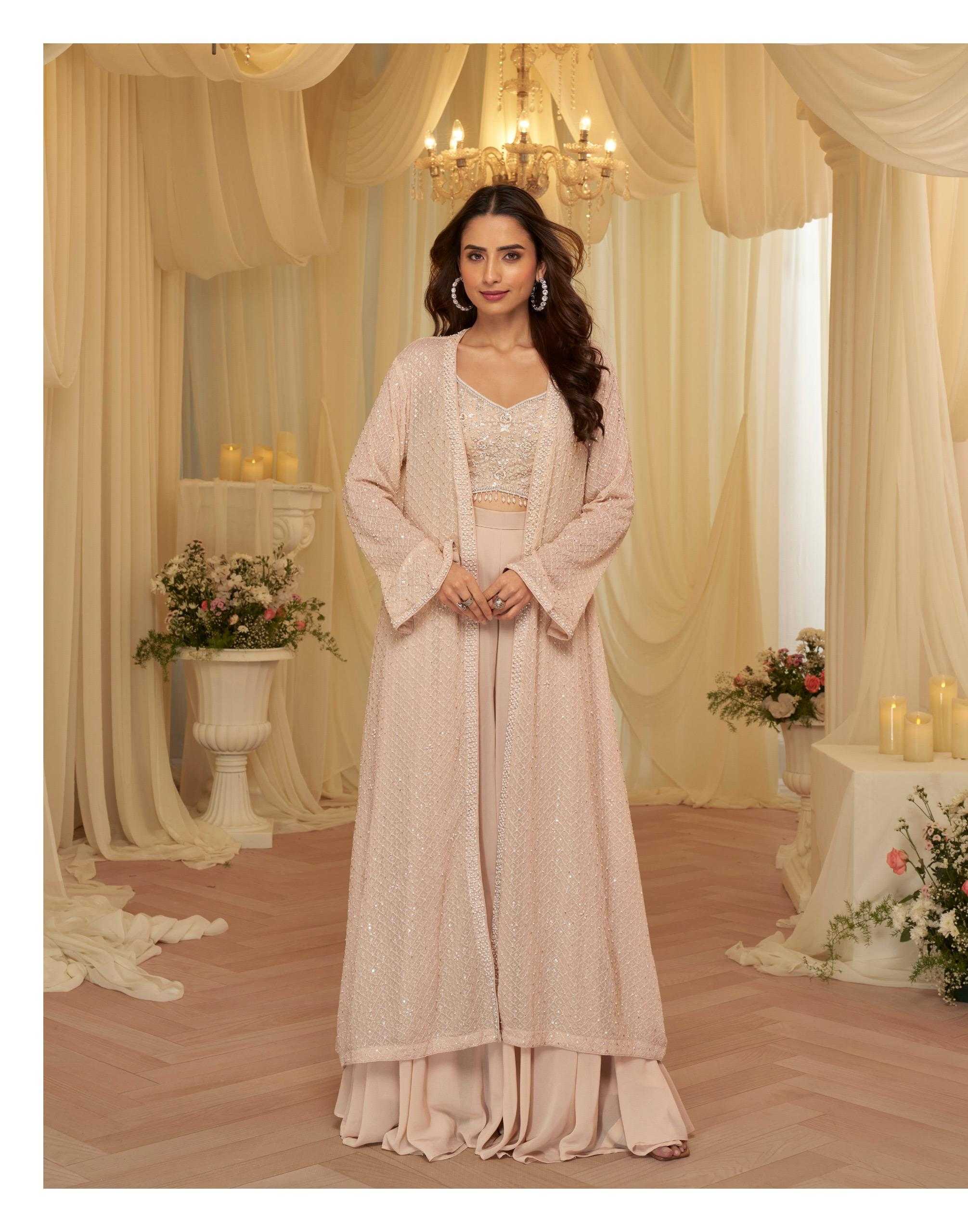 YNF Wholesale Georgette Embroidery Suits KESH530 KANIKA | Surat Manufacturer