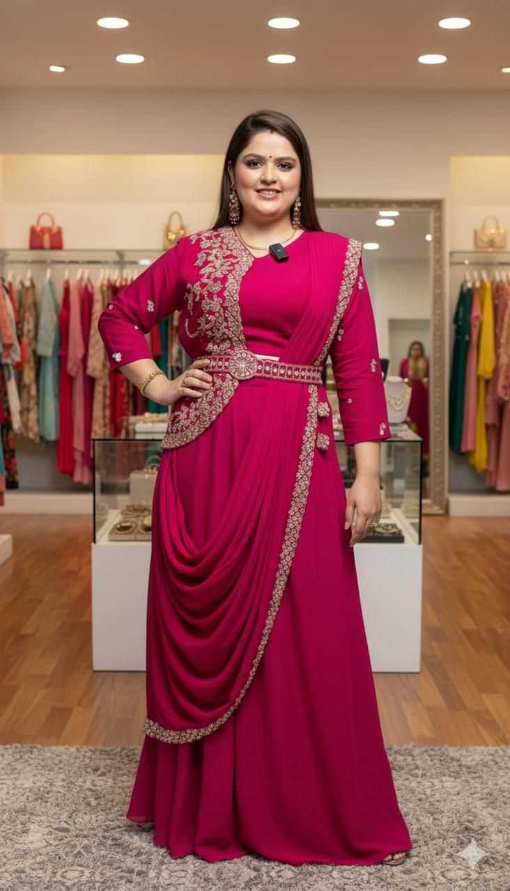 YNF Wholesale Georgette Georgette Sarees RIN134 SWETA | Surat Manufacturer