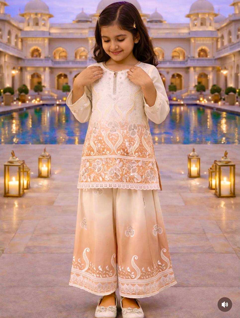 YNF Wholesale Heavy Crepe Kids Suit RIN234 249 | Surat Manufacturer