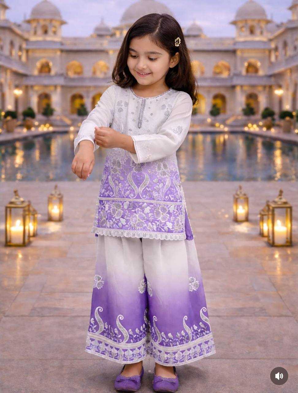 YNF Wholesale Heavy Crepe Kids Suit RIN234 249 | Surat Manufacturer