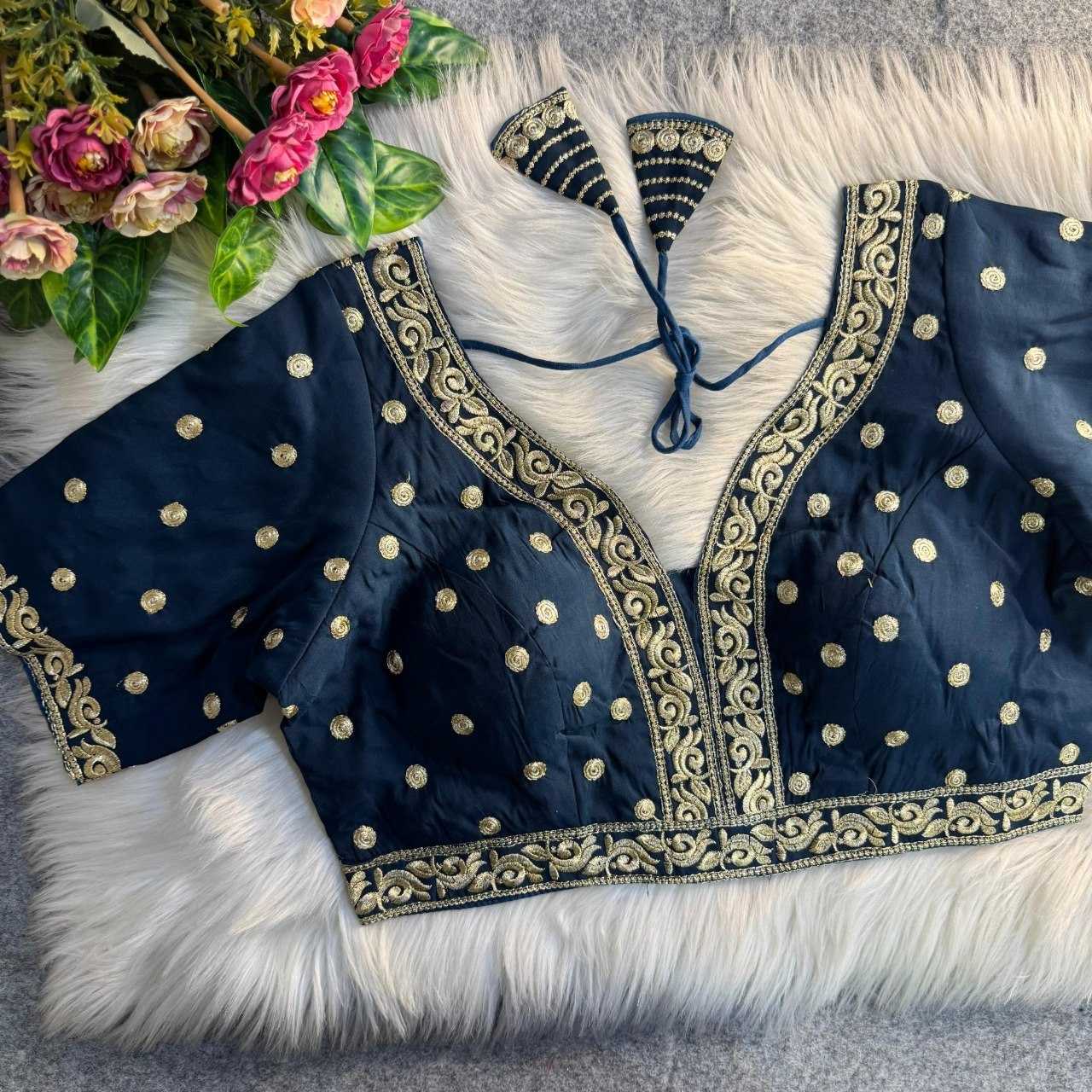 YNF Wholesale Heavy Roman Silk Blouse KESH111 226 | Surat Manufacturer