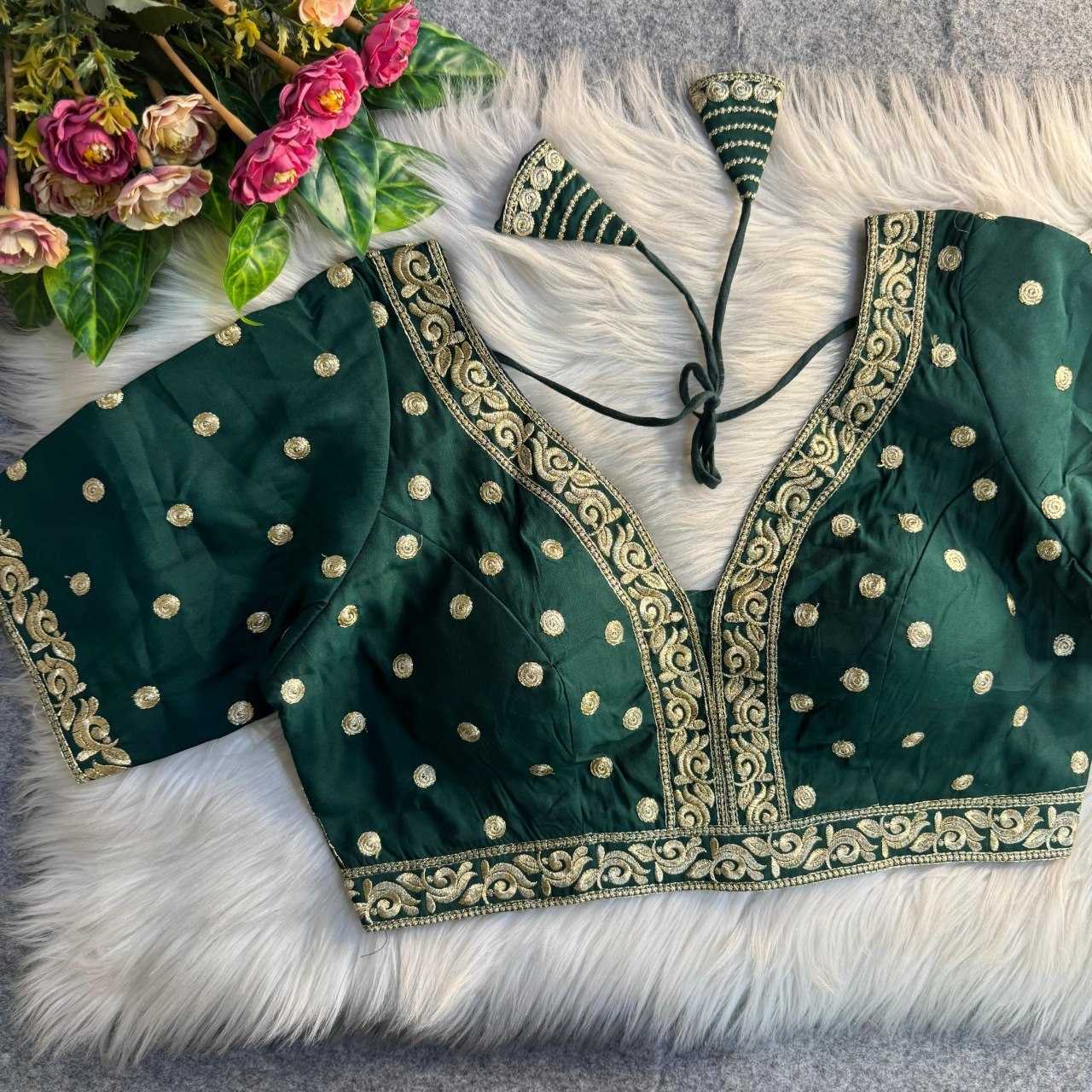 YNF Wholesale Heavy Roman Silk Blouse KESH111 226 | Surat Manufacturer